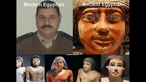 DNA evidence definitive prove Modern Egyptians are like the ancient Egyptians