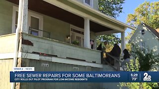 Pilot program looking to help those in need of sewer problems