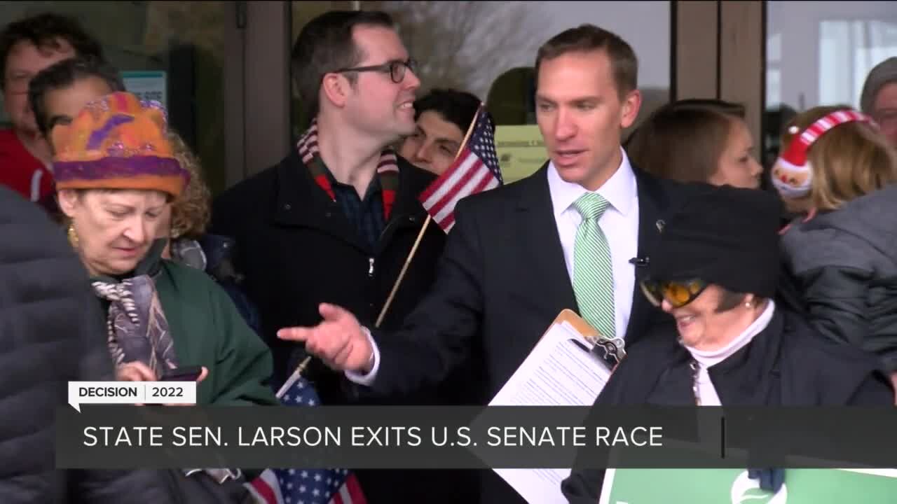 State Sen. Chris Larson ends run for U.S. Senate, endorses Mandela Barnes