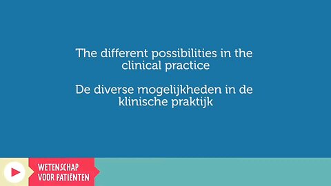 "The different possibilities in the clinical practice" - Byron Hyde MD