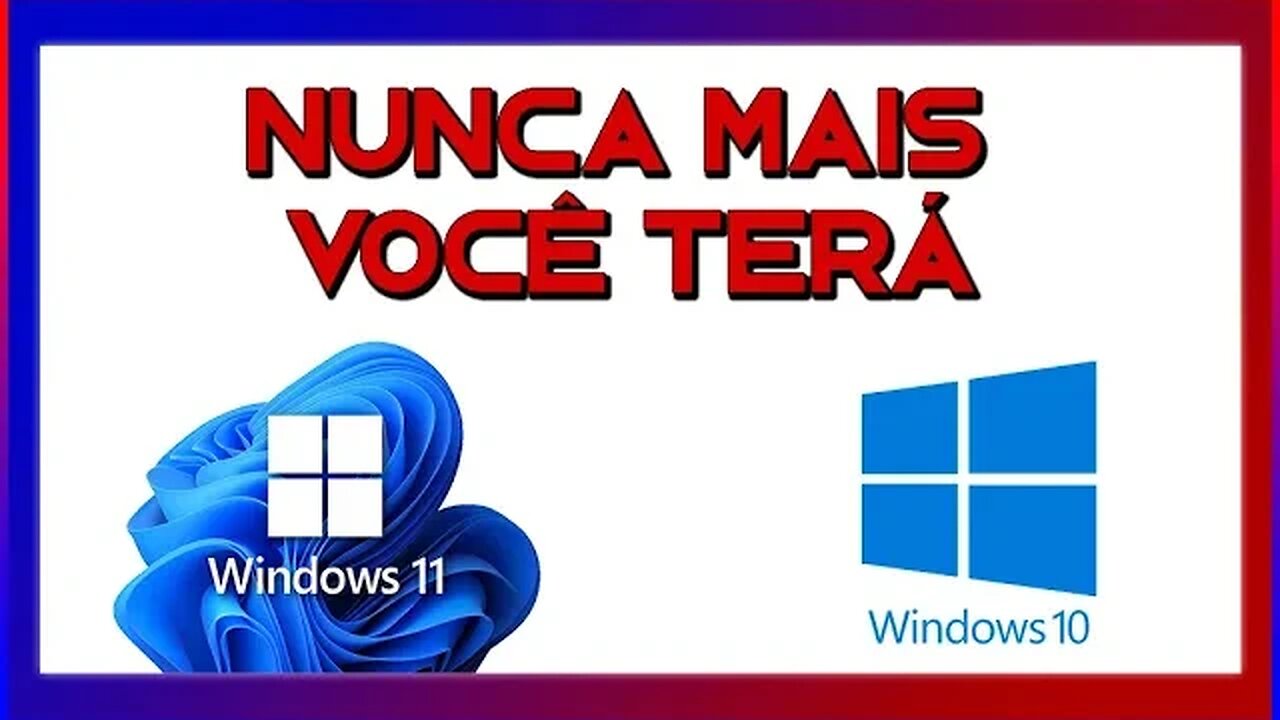 VOCÊ NUNCA MAIS TERÁ O WINDOWS NA VIDA - CONFIRA