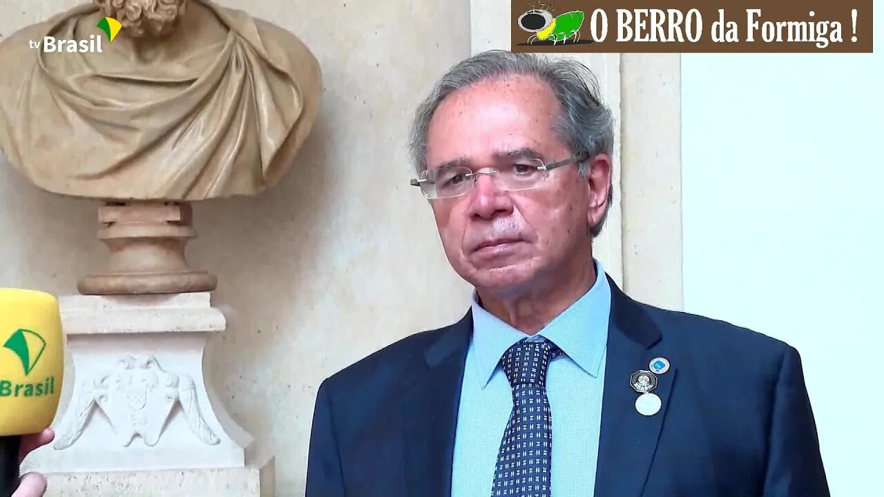 Paulo Guedes fala sobre o encontro da cúpula do G20