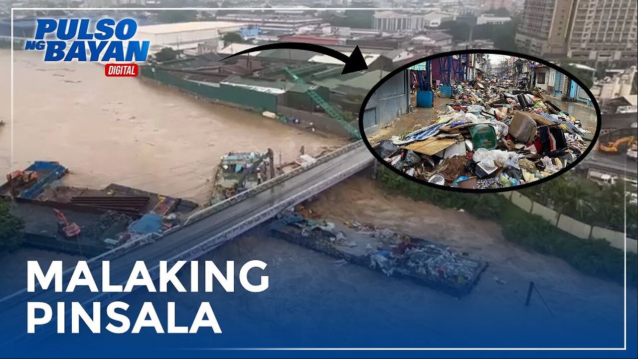 Sitwasyon sa ilang lugar sa Marikina matapos ang pinsala ng Habagat ay bagyong #CarinaPH