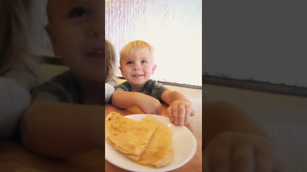 Making Chicken Quesadillas in a Bus!