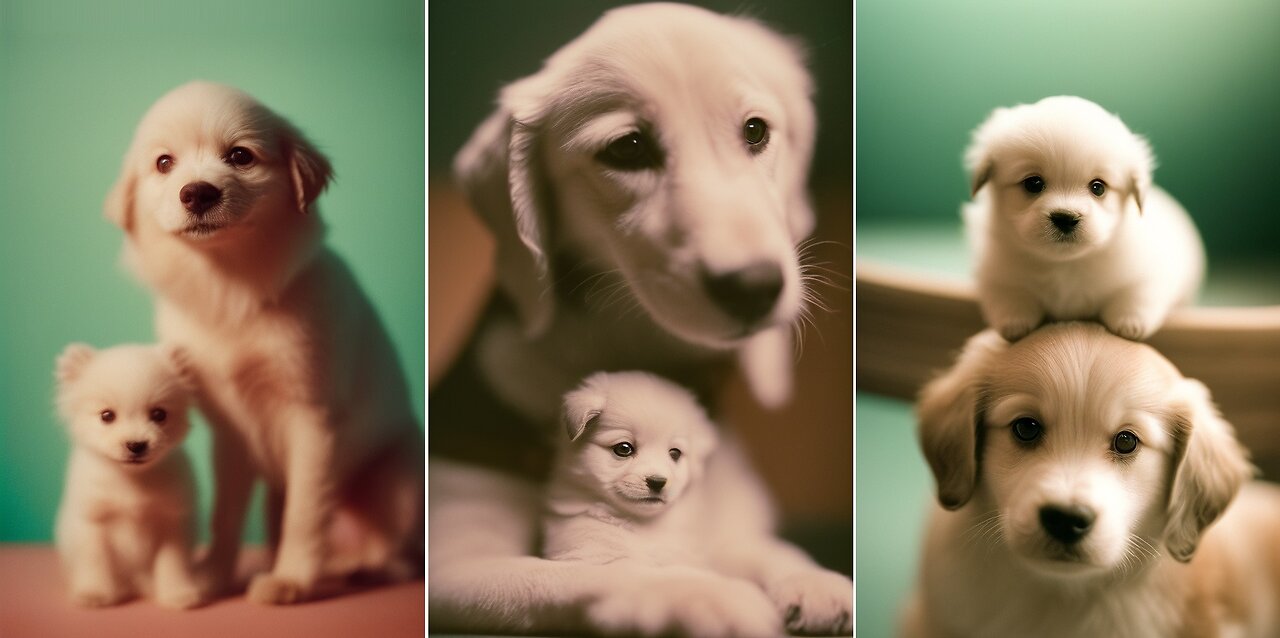 THE CUTEST PUPPY PORTRAITS YOU'VE EVER SEEN! (4K)