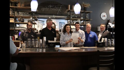 Whitmer signs bipartisan bill aimed at cutting costs for small Michigan distilleries