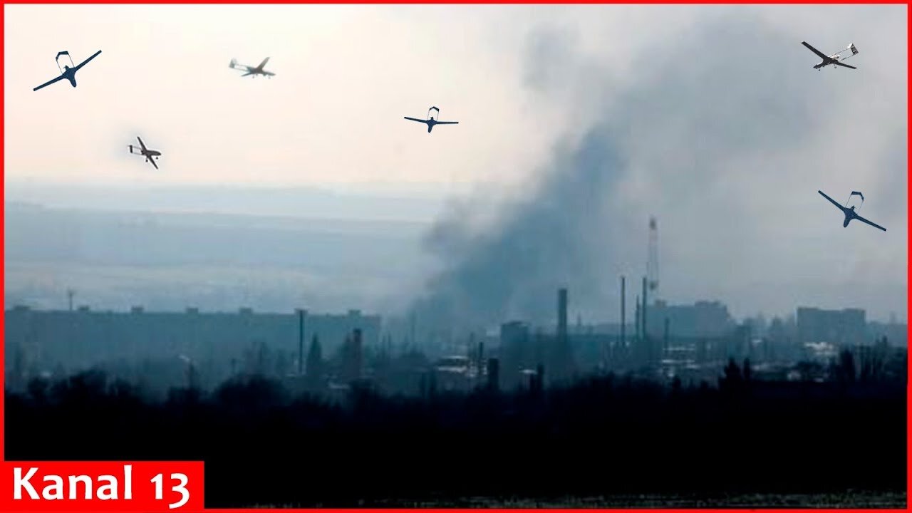 Drones crowding Ukrainian skies turn gray areas into "death zones"