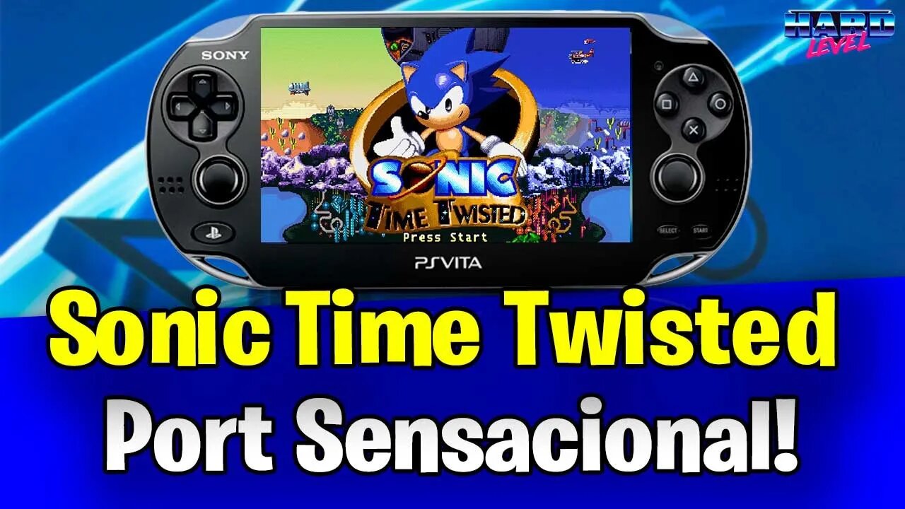 [PS Vita] Sonic Time Twisted - Novo Port, jogo incrível e gratuito!