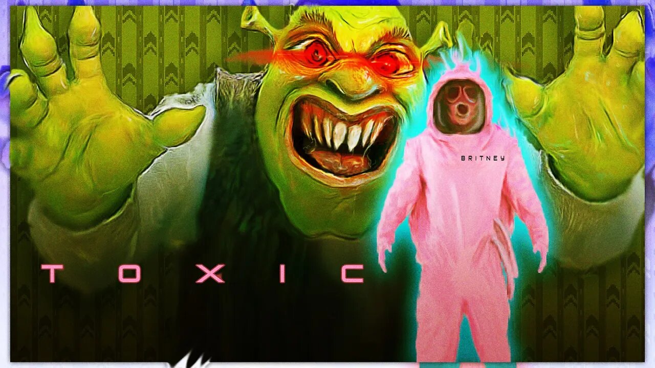 Toxic Britney Spears but it never starts | Running from Shrek in the backrooms in a Pink Hazmat ☣️