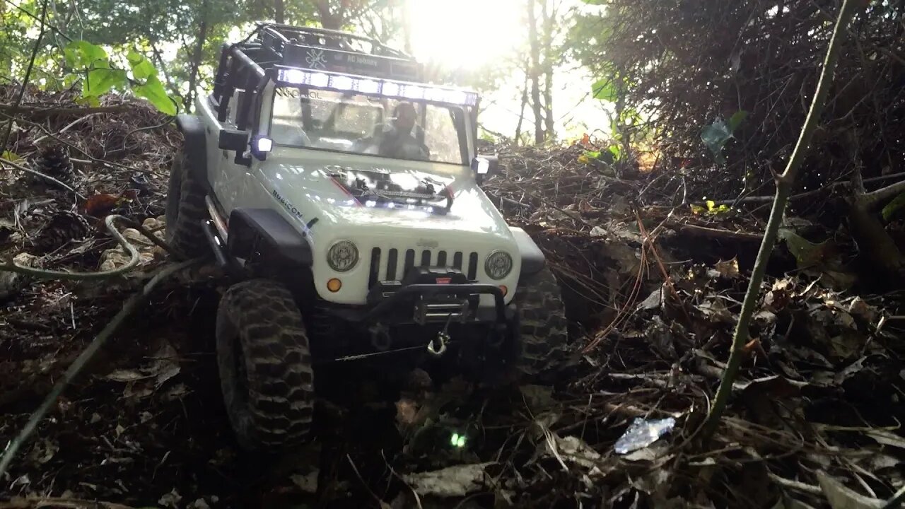 Axial SCX10 Trailing In The Revolutionary City