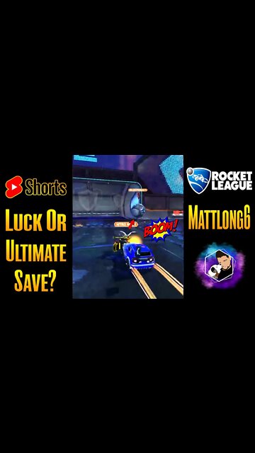 Rocket League Demolition into a Perfect Save!