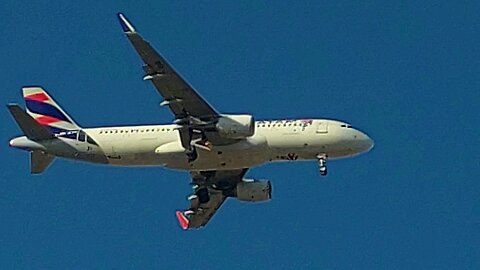 Airbus A320 PR-MYX coming from Guarulhos to Fortaleza