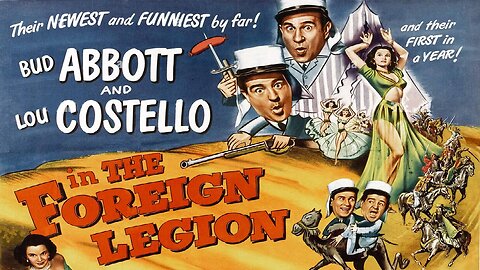 Abbott and Costello in The Foreign Legion (1950)