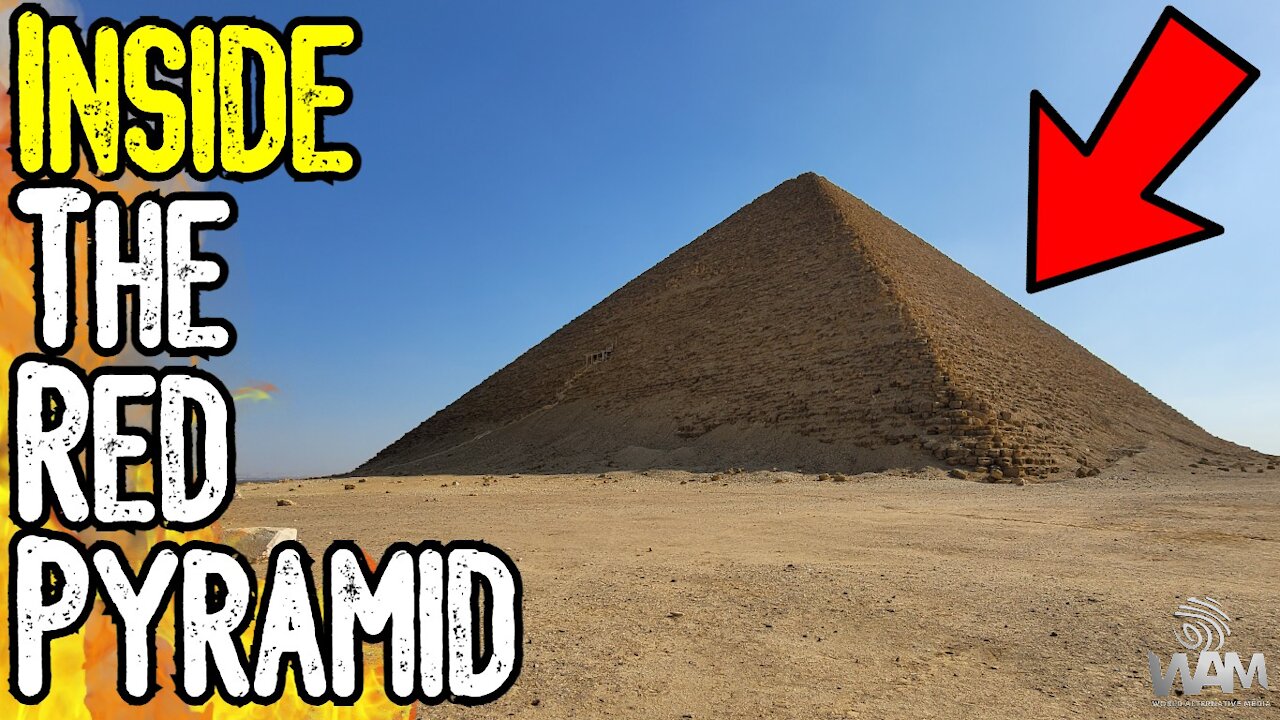 INSIDE The Red Pyramid! - EXCLUSIVE FOOTAGE - Tomb Or Machine?