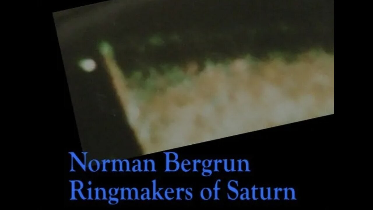 RINGMAKERS OF SATURN: NORM BERGRUN