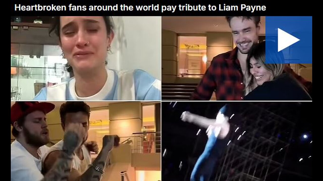 Heartbroken fans around the world pay tribute to Liam Payne