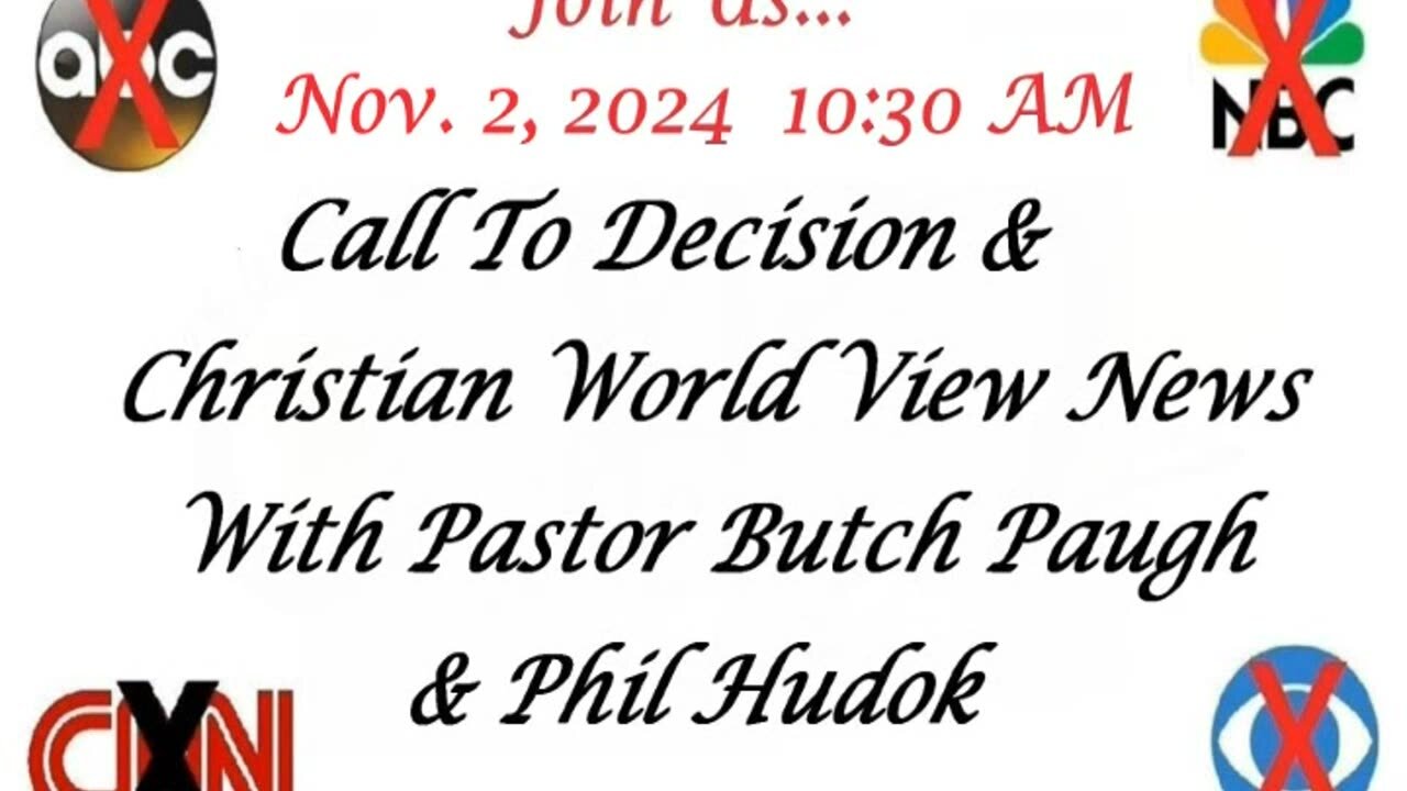 Nov. 2 Call To Decision Live Strean