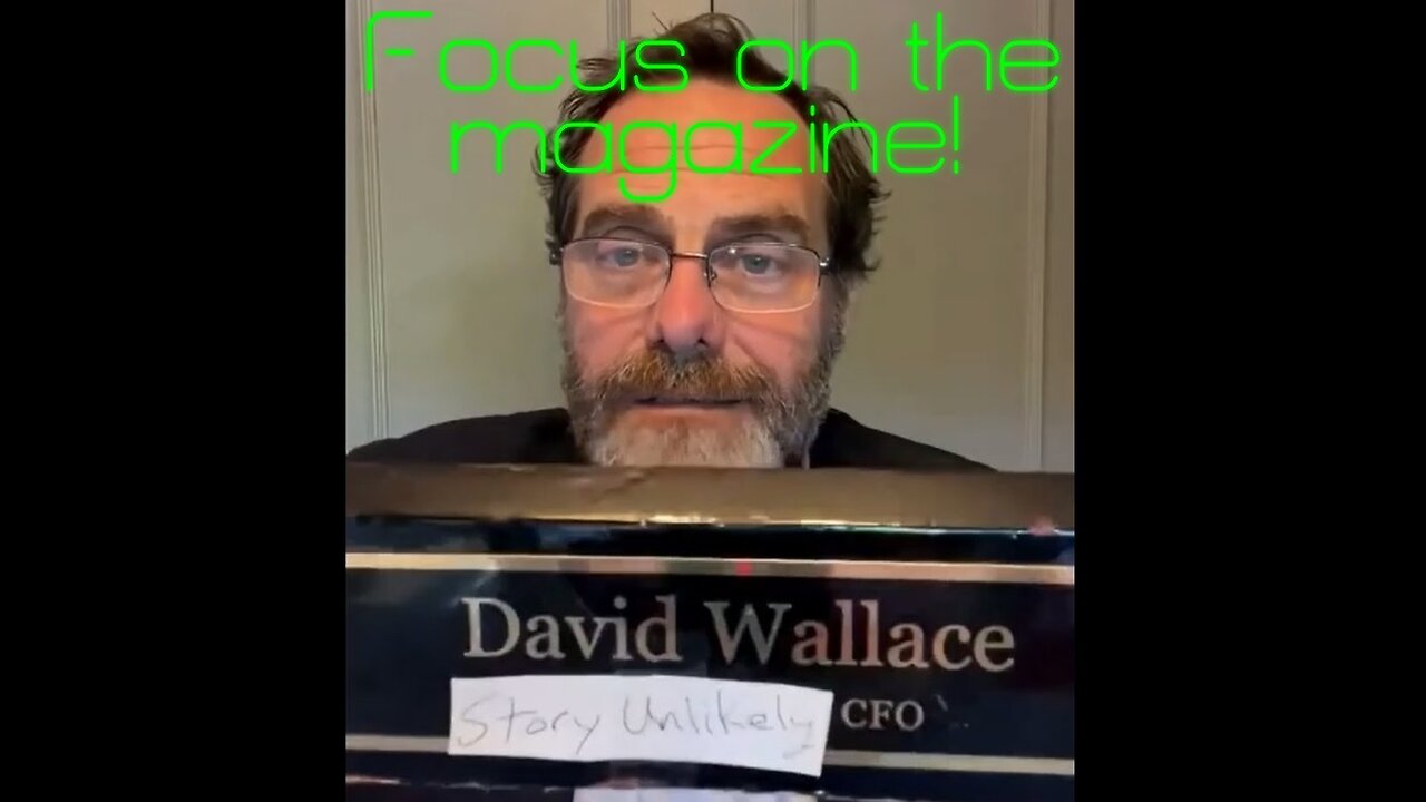 David Wallace suggests focusing on the magazine