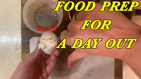 BREAKFAST & LUNCH | Food Prep for a Day Out