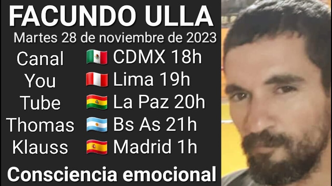 Consciencia emocional // Facundo Ulla 🇦🇷 @facundoluisulla (28-11-23)