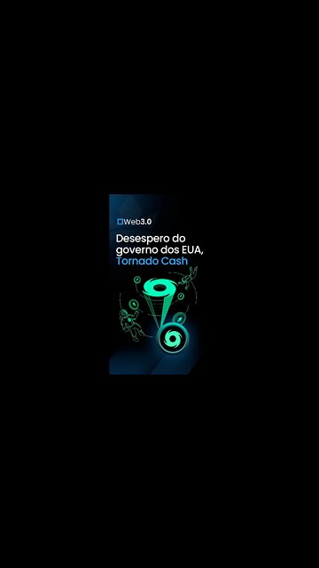 [ #Web3.0 ] #desespero #do #governo #dos #EUA , #tornado #cash #shorts
