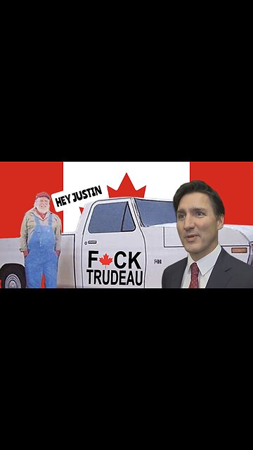 Canadians Chant "F*ck Trudeau" Outside Of 'Sheraton Hotel' in 'Hamilton Canada'