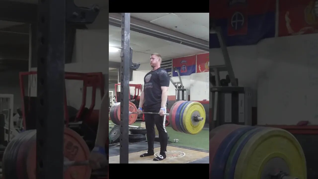 290 kg / 640 lb - Deadlift - Weightlifting Training