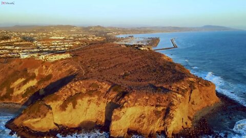 Dana Point, CA Epic California Beach Drone Aerial