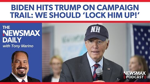 Biden on Trump: 'Lock him up!' | The NEWSMAX Daily (10/23/24)