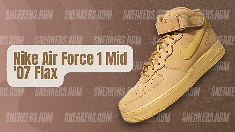 Nike Air Force 1 Mid '07 Flax (2022) - DJ9158-200 - @SneakersADM