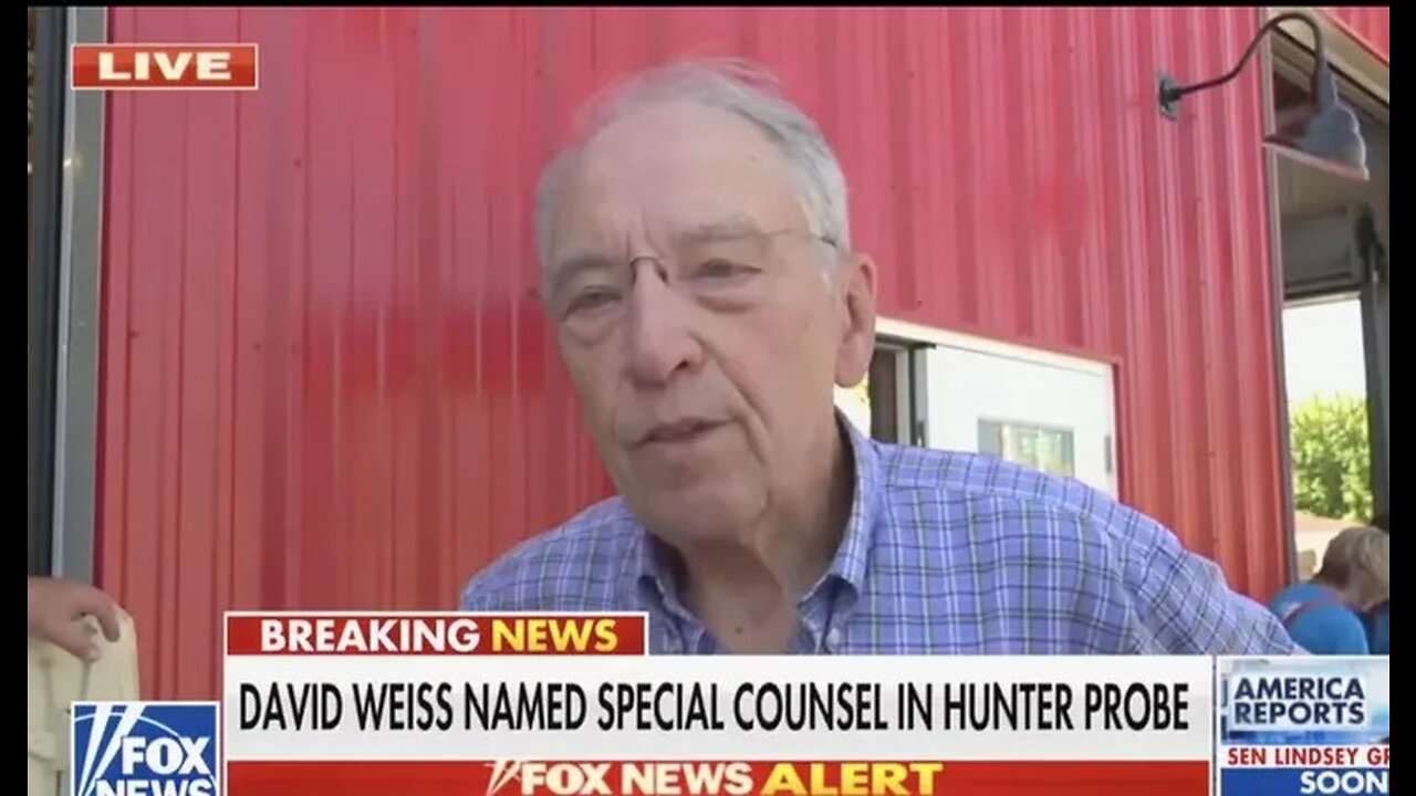 Grassley Declares Weiss Unfit for Special Counsel Job, Pledges Ongoing Congressiona