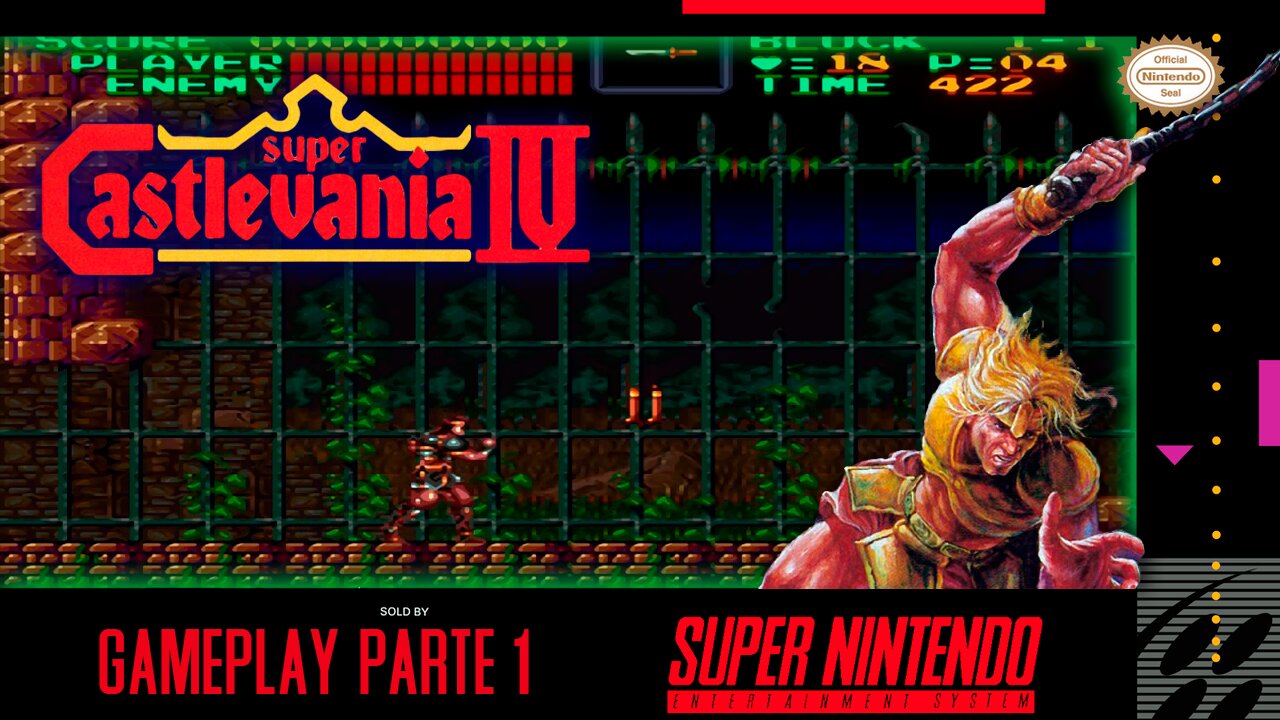 Super Castlevania IV PARTE 1 || 60fps + Shaders (Sin Intro)||