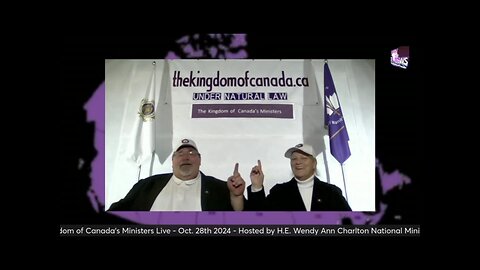 Kingdom of Canada Ministers Oct 28 2024