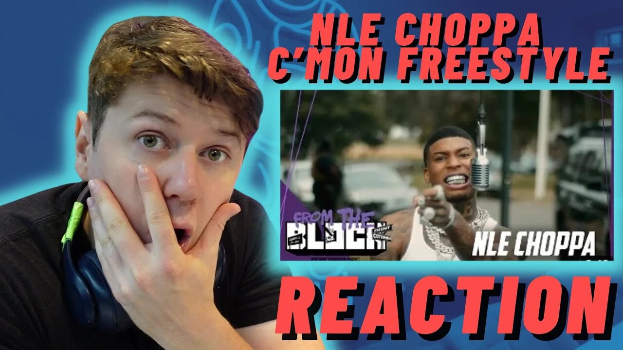 NLE Choppa - C’mon Freestyle | From The Block Performance 🎙IRISH REACTION