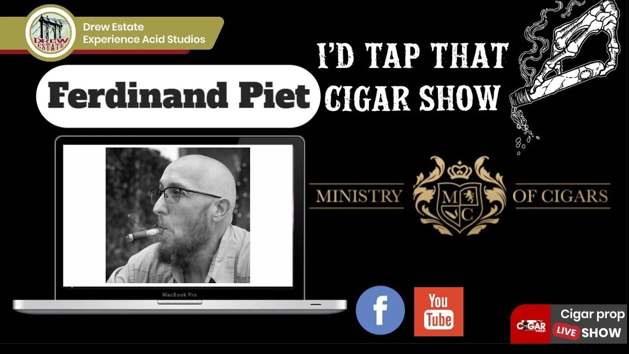 Ferdinand Piet of Ministry of Cigars, I'd Tap That Cigar Show