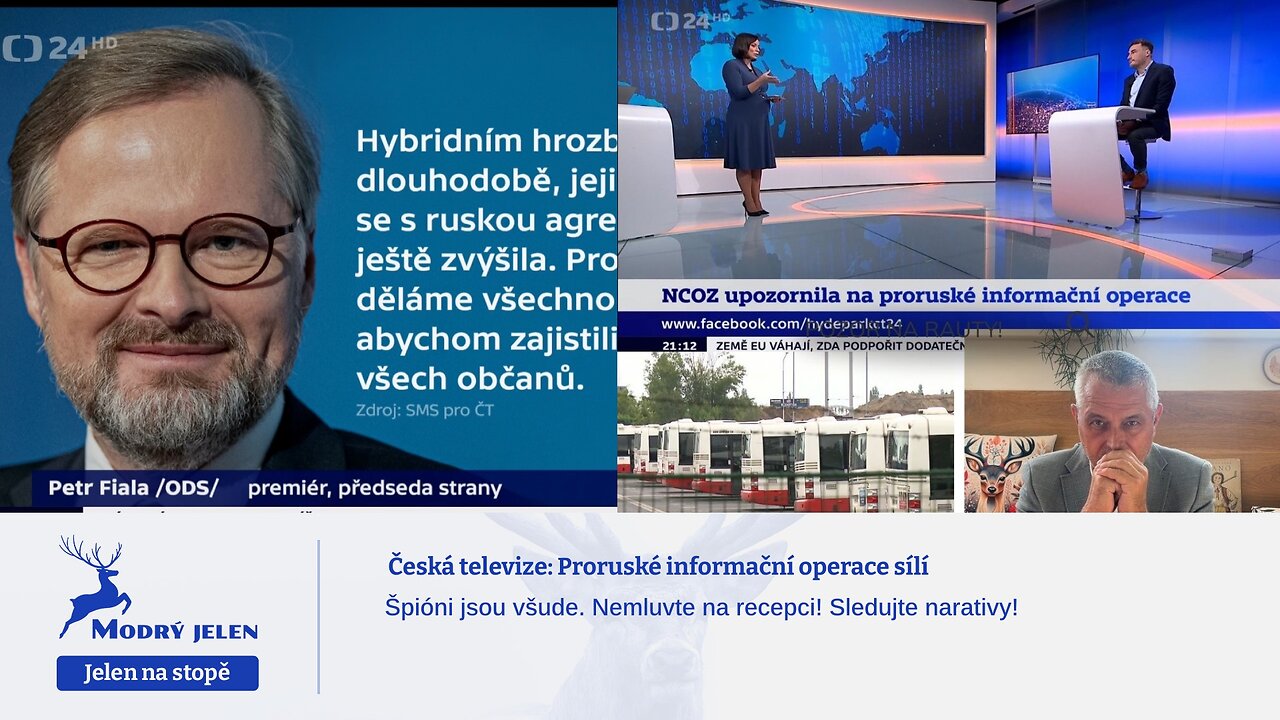 Česká televize: Proruské informační operace sílí