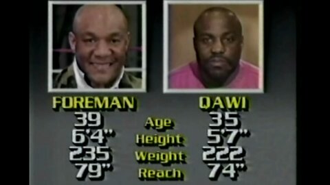 1988-03-19 George Foreman vs Dwight Muhammad Quwi