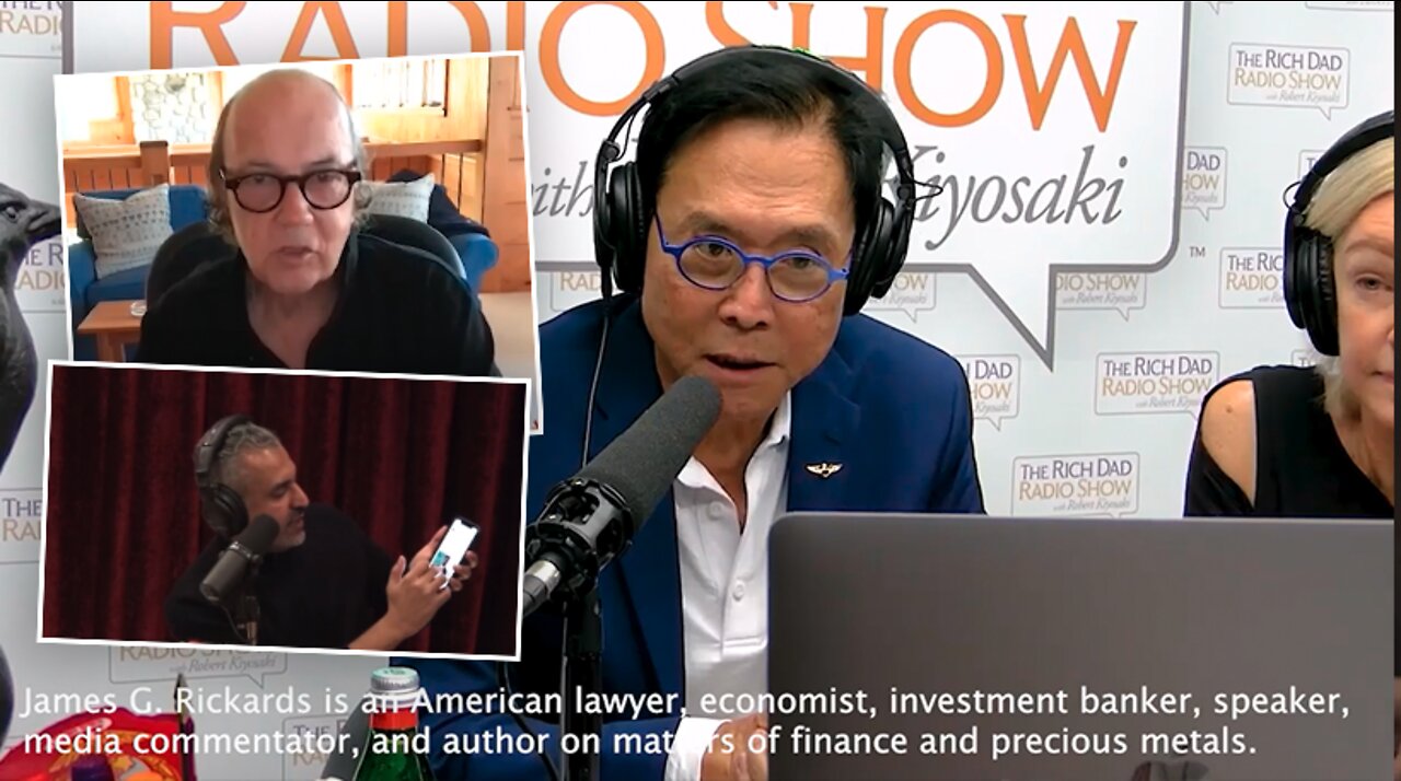 Robert Kiyosaki | James Rickards Explains Executive Order 14067 | "If You Donate Money to Donald Trump, You May Find That Your Account Is Frozen."