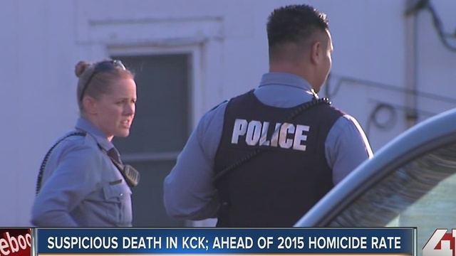 KCK police investigating suspicious death