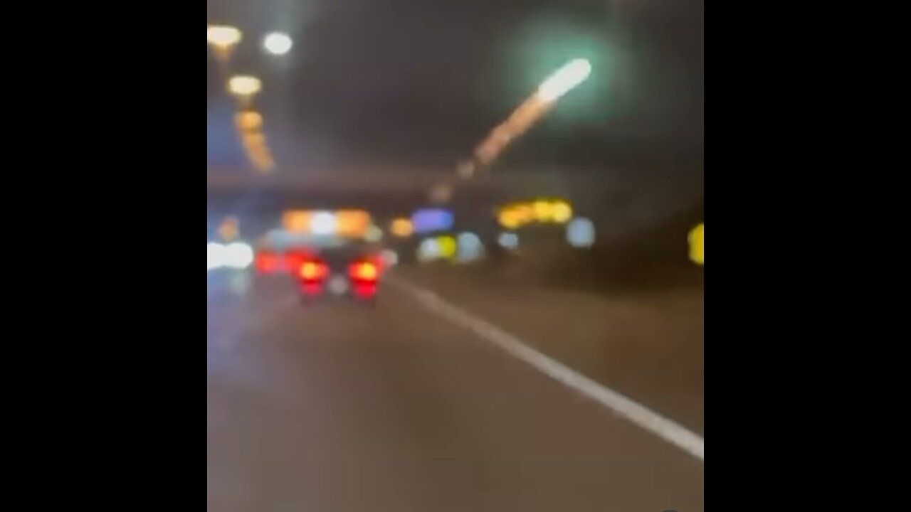 Shooting Fireworks Out Of Car On Highway 427