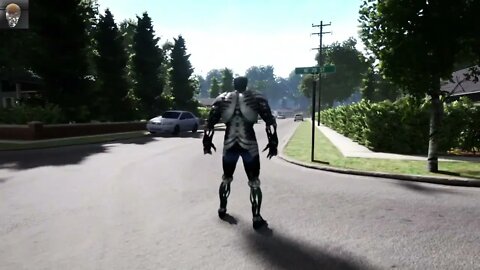 2022 UE427 procedurally generated residential area and park test