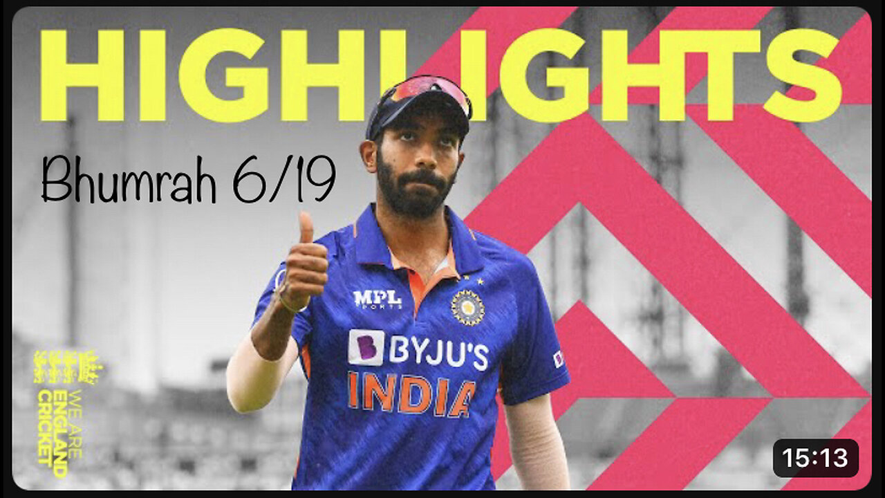 Brilliant Bumrah Takes 6-19 | Highlights - England v India