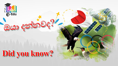 ඔයා දන්නවද? #2 | Did you know? #2 [ENG SUB]