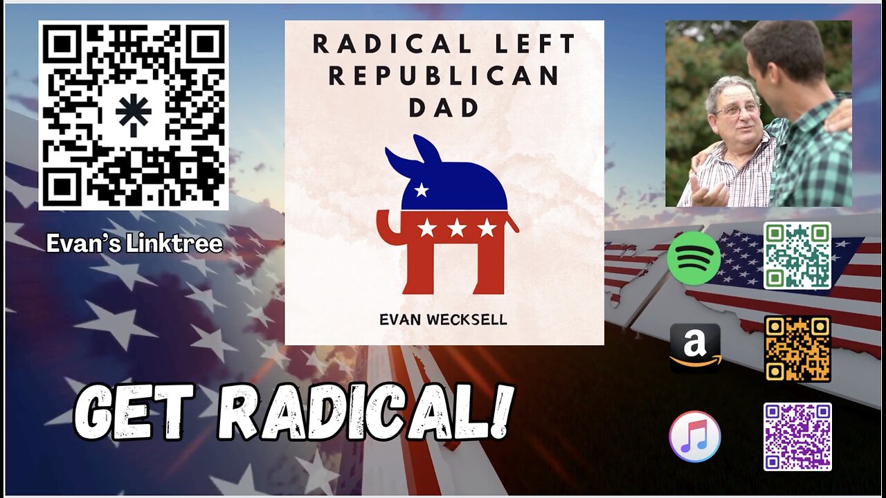 "Radical Left Republican Dad" (Lyric Video) by Evan Wecksell