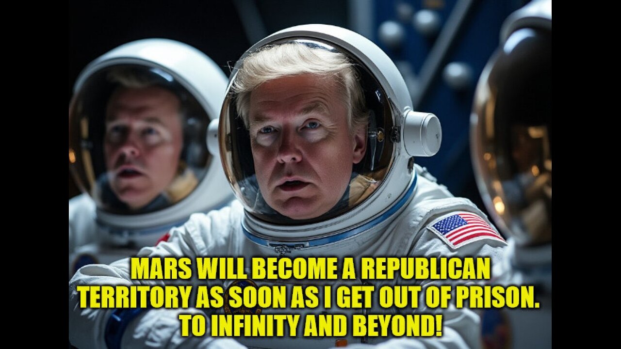 Trump: We will lead the world in space exploration، And we will reach Mars before the end of my term