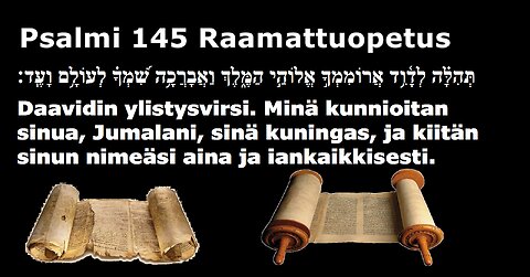 Psalmi 145 Raamattuopetus