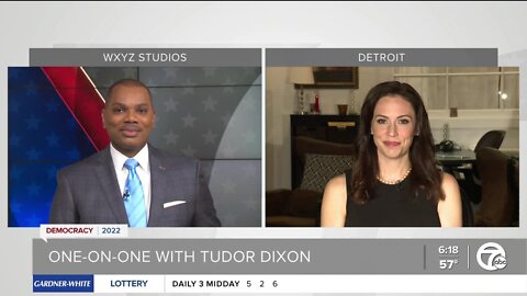 Tudor Dixon live on WXYZ at 6AM