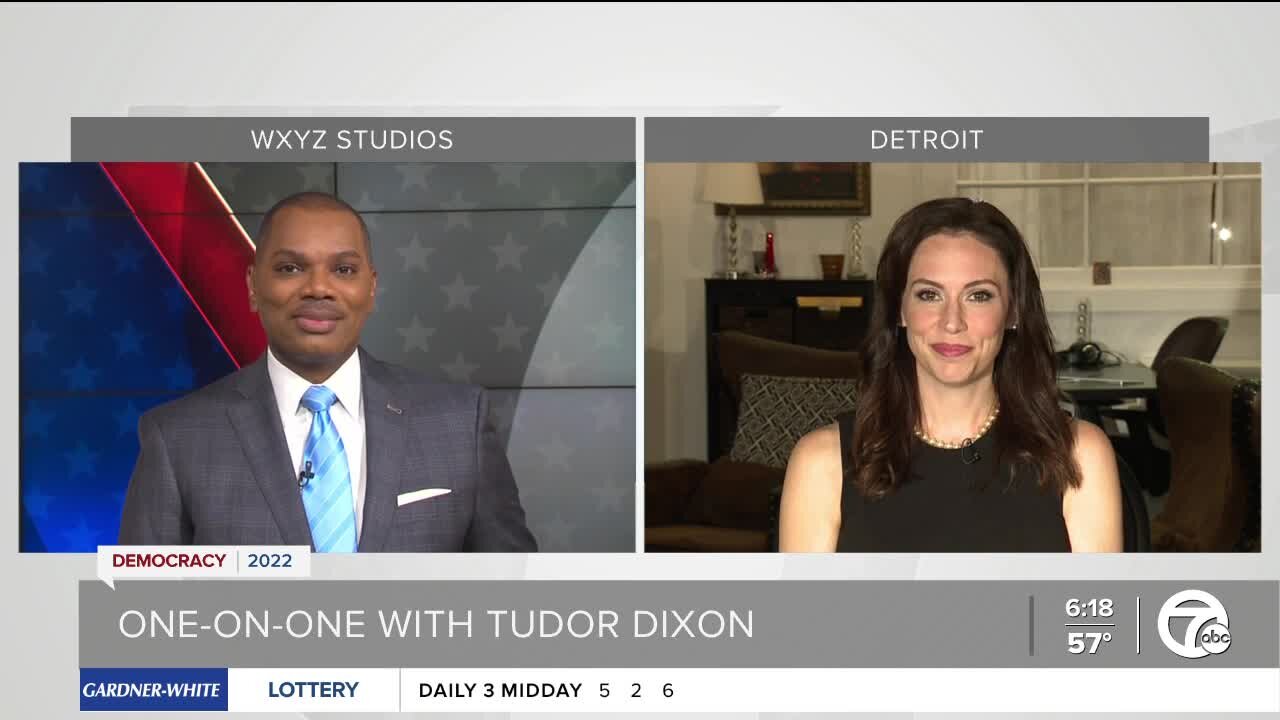 Tudor Dixon live on WXYZ at 6AM