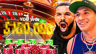 Trying DRAKE'S Roulette Strategy!!