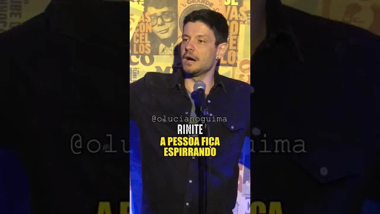 CASAIS COM RINITE #standupcomedy #shorts